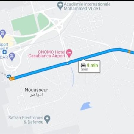 Adorable Apartamento A 8 Min Del Aeropuerto De Casablanca,Wifi Ultra Rapido Y Parking Gratis Derroua エクステリア 写真